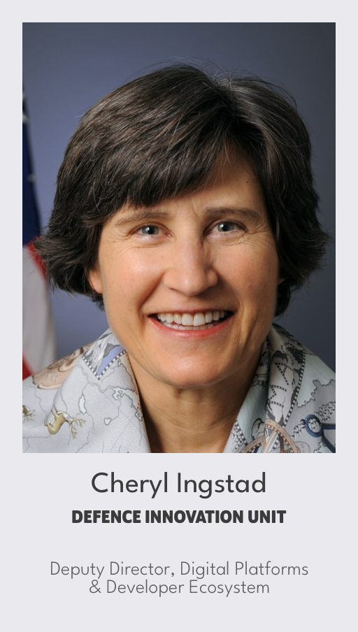 Cheryl Ingstad, Deputy Director, Digital Platforms & Developer Ecosystem, Defence Innovation Unit