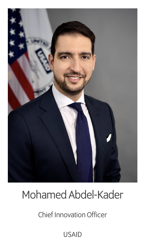 Mohamed Abdel-Kader, Chief Innovation Officer, USAID